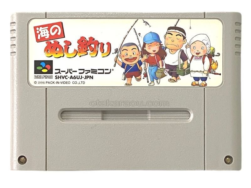 ファミコンソフト　[外箱のみ] 川のぬし釣り 中古ファミコンソフト 川のぬし釣り (箱説なし) : 駿河屋Yahoo