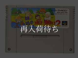 川のぬし釣り2 ソフトのみ スーパーファミコンソフト (新品電池交換可