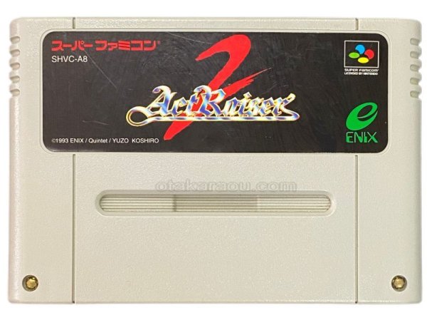 アクトレイザー2 スーパーファミコンソフト / 端子清掃済み 動作確認済み / ActRaiser Super Famicom Game Tested & Working