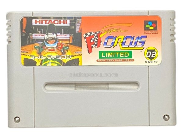 スーパーファミコンソフト  スーパーF-1サーカス リミテッド (スーパーエフワンサーカス リミテッド)