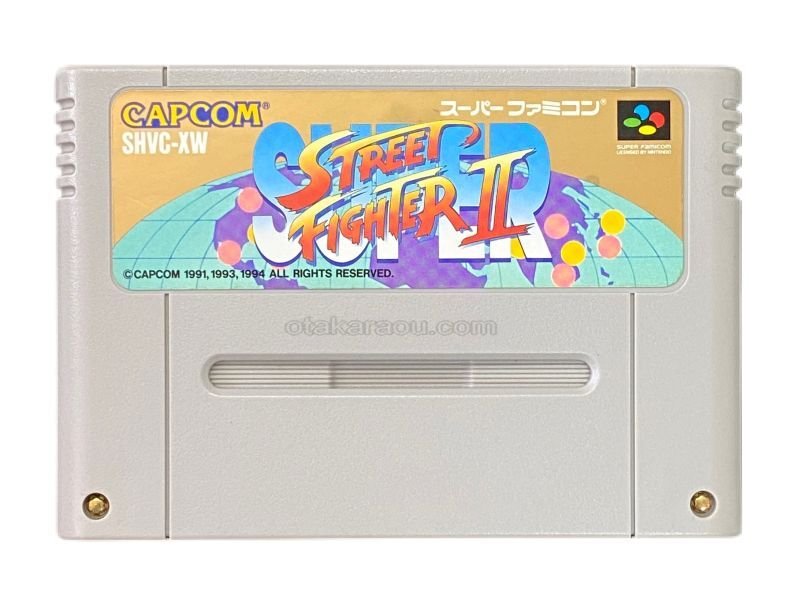 【美品】ストリートファイター2 スーパーファミコン Amazon.com: Super Street Fighter II (Japanese Import Video