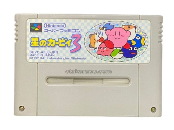 スーパーファミコンソフト電池交換  星のカービィ3