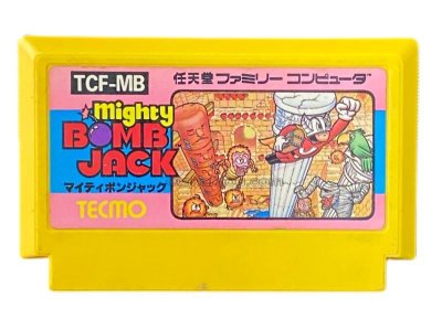 マイティボンジャック ファミコンソフト / 端子清掃済み 動作確認済み / マイティボンジャック Famicom Game Tested & Working