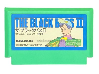 ザ・ブラックバス2 ファミコンソフト / 端子清掃済み 動作確認済み / The Black Bass Famicom Game Tested & Working
