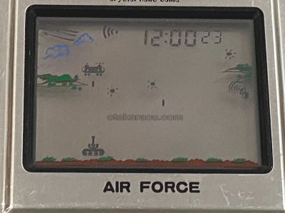 エアフォース 空挺部隊 ゲーム＆ウオッチ / 詳細画像 / Air Force Game & Watch / Handheld LCD Game - Detailed Images