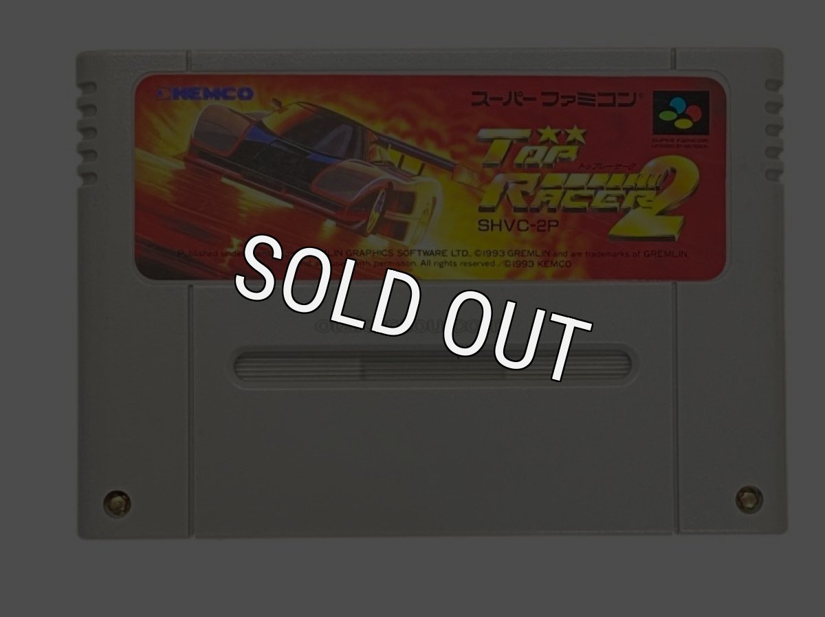 スーパーファミコンソフト  トップレーサー2