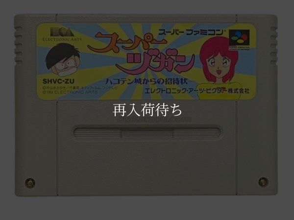 スーパーヅガン ハコテン城からの招待状 スーパーファミコンソフト / 端子清掃済み 動作確認済み / Super Zugan Super Famicom Game Tested & Working