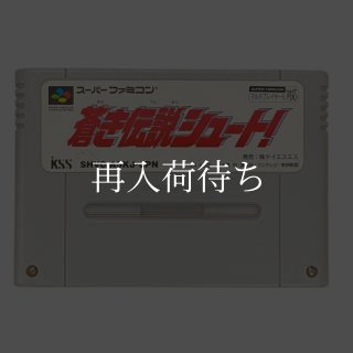 蒼き伝説シュート! スーパーファミコンソフト カセットのみ (端子清掃