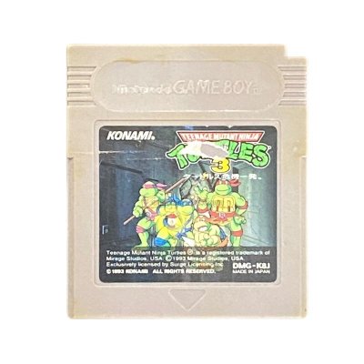 T.M.N.T.3(ティーンエイジ・ミュータント・ニンジャ・タートルズ3)タートルズ危機一発　傷アリ ゲームボーイソフト / 端子清掃済み 動作確認済み / TMNT 3: Radical Rescue Game Boy Game Tested & Working
