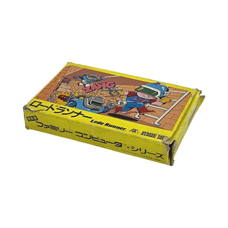 ファミリーコンピュータ - 【鬼レア・美品・おまけ付】『スーパーロードランナーⅡ』（外箱・説明書付） ファミリーコンピュータ - 【鬼レア・未開封＆おまけ付き