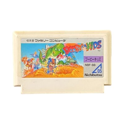 ブービーキッズ ファミコンソフト / 端子清掃済み 動作確認済み / Booby Kids Famicom Game Tested & Working