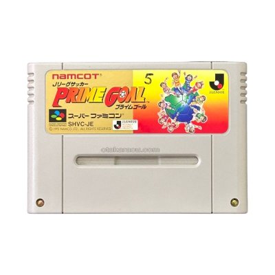 Jリーグサッカープライムゴール スーパーファミコンソフト / 端子清掃済み 動作確認済み / J-League Soccer Prime Goal Super Famicom Game Tested & Working