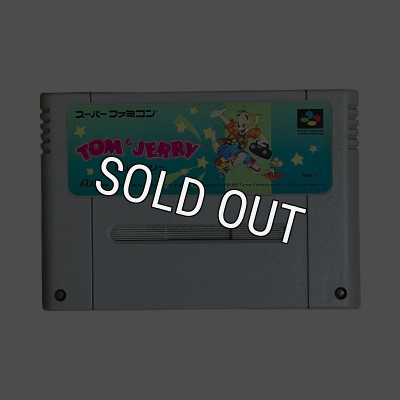 SFC スーパーファミコンソフト　トムとジェリー　ハガキ付き　美品 SFC スーパーファミコンソフト トムとジェリー ハガキ付き 美品