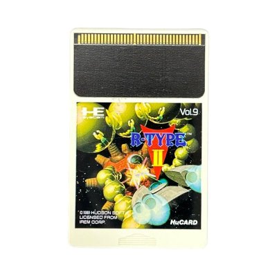 R-TYPE II(アールタイプ2) PCエンジンソフト / 端子清掃済み 動作確認済み / R-Type II PC Engine Game Tested & Working