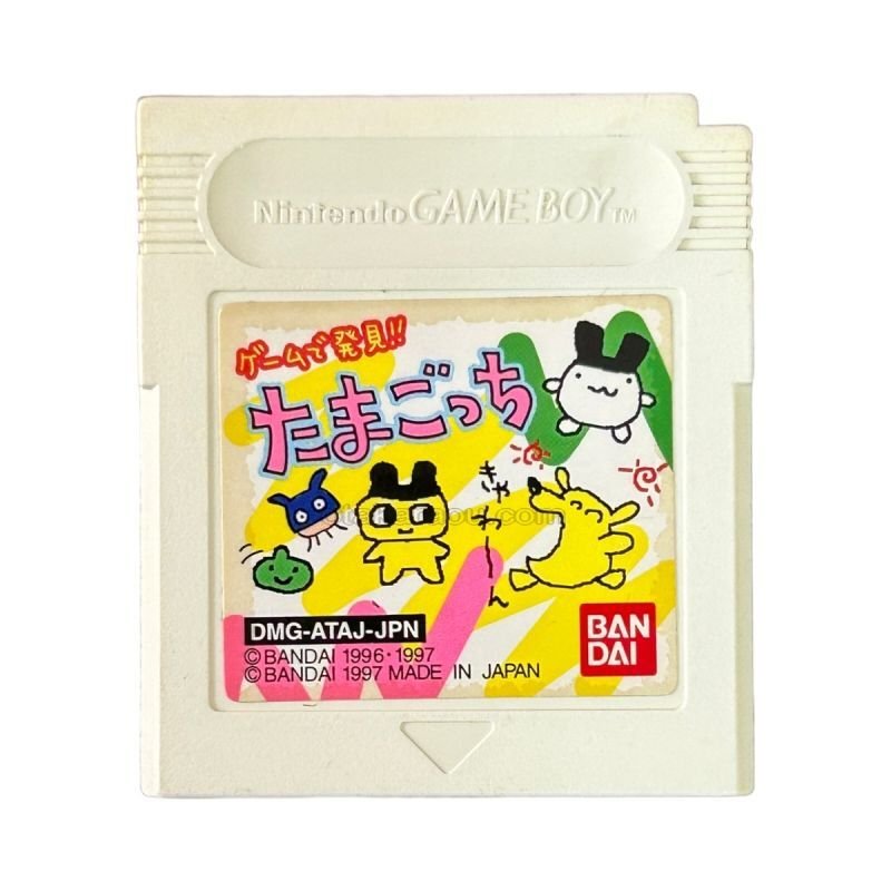 ゲームボーイ　Pocket 色／みどり。カートリッジ／たまごっち。【作動品】。 ゲームボーイPocket 色／みどり。カートリッジ／たまごっち
