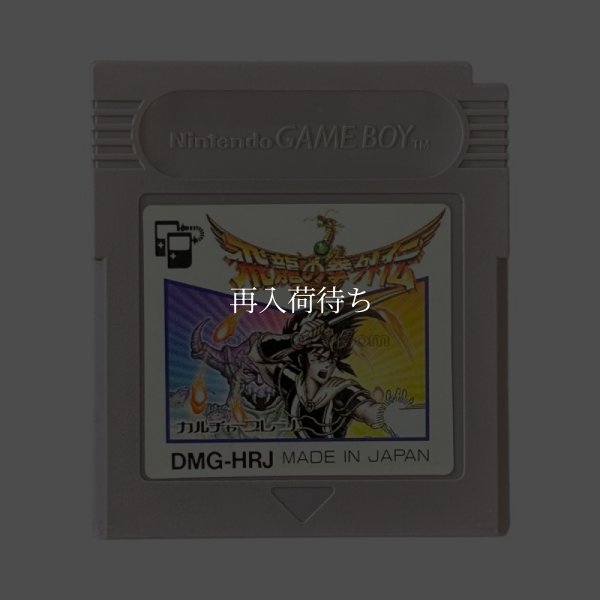 飛龍の拳外伝 ゲームボーイソフト / 端子清掃済み 動作確認済み / Flying Dragon Gaiden Game Boy Game Tested & Working