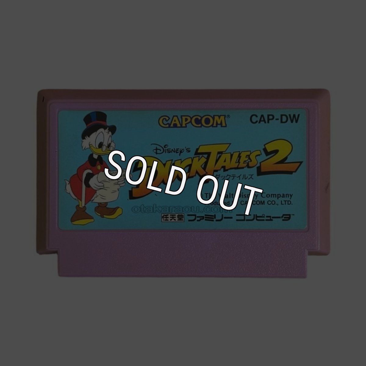 ファミコンソフト 中古 ダックテイルズ2