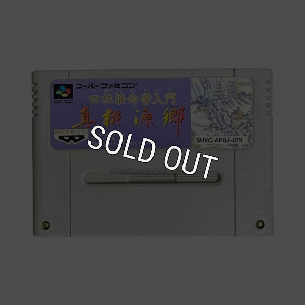 スーパーファミコンソフト  四柱推命学入門 真桃源郷