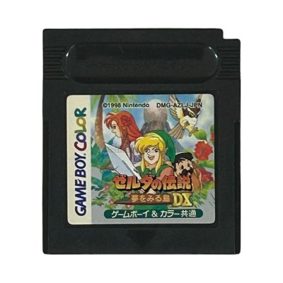 ゼルダの伝説 夢をみる島DX ゲームボーイカラーソフト / 端子清掃済み 動作確認済み / The Legend of Zelda: Link's Awakening DX Game Boy Color Game Tested & Working