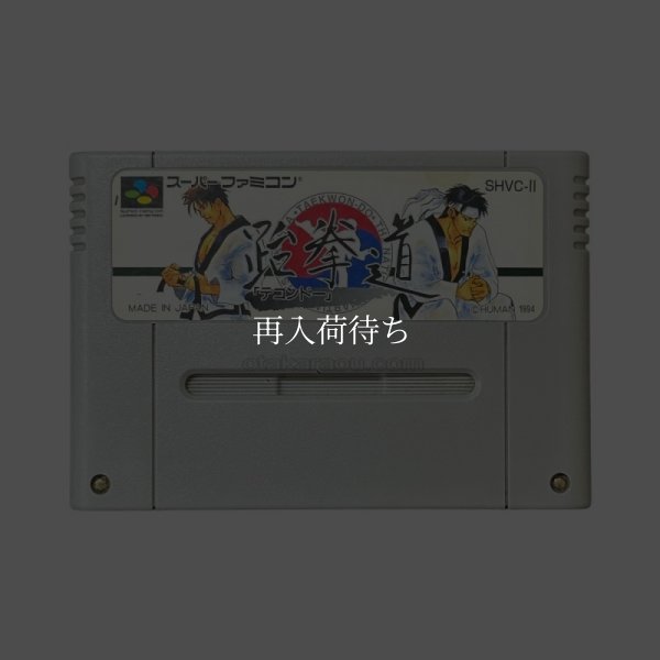 テコンドー スーパーファミコンソフト / 端子清掃済み 動作確認済み / Taekwondo Super Famicom Game Tested & Working