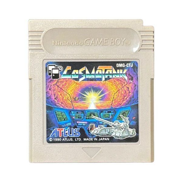 コスモタンク ゲームボーイソフト / 端子清掃済み 動作確認済み / Cosmo Tank Game Boy Game Tested & Working