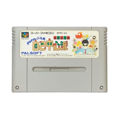 スーパーファミコンソフト  ぎゅわんぶらあ 自己中心派