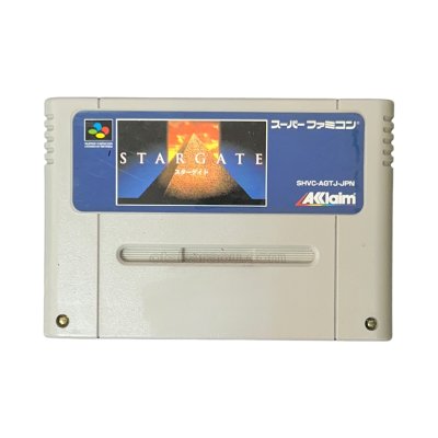 スターゲイト スーパーファミコンソフト / 端子清掃済み 動作確認済み / Stargate Super Famicom Game Tested & Working