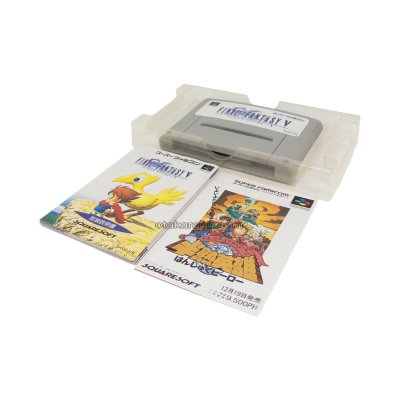 ファイナルファンタジー V 5 箱・説明書あり スーパーファミコンソフト