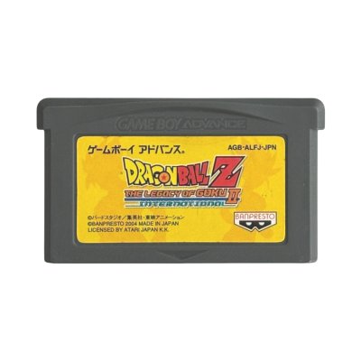 ドラゴンボールZ THE LEGACY OF GOKU II INTERNATIONAL ゲームボーイアドバンスソフト / 端子清掃済み 動作確認済み / Dragon Ball Z: The Legacy of Goku II Game Boy Advance Game Tested & Working