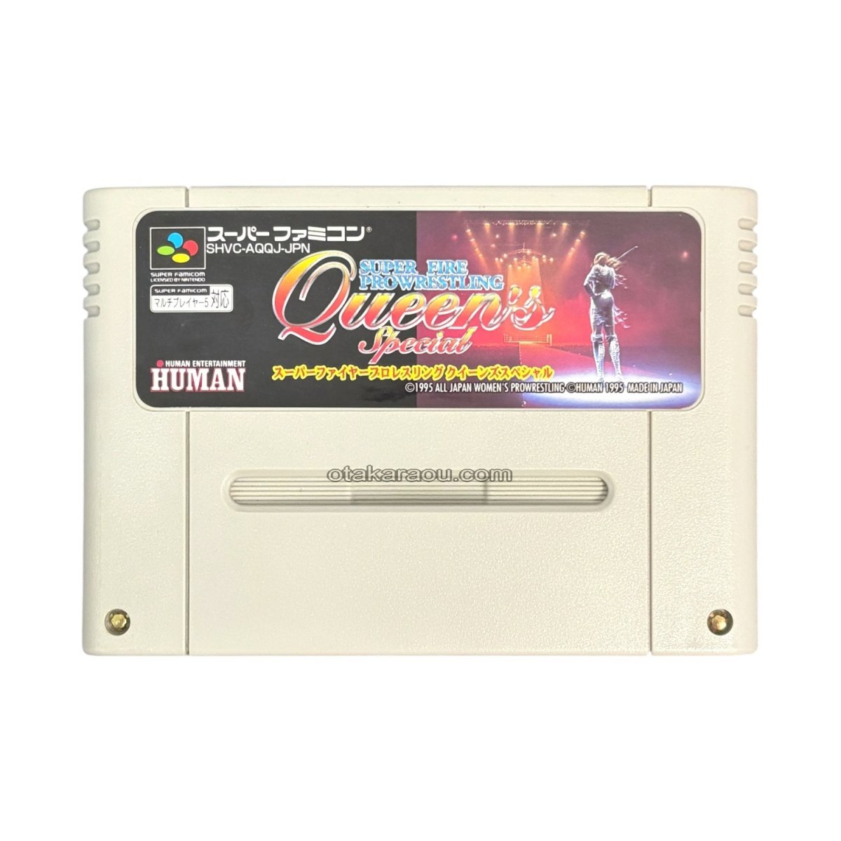スーパーファミコンソフト  スーパーファイヤープロレスリング クイーンズスペシャル