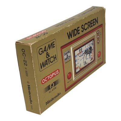 ◆ゲーム＆ウォッチ オクトパス OC-22 05386999 可動品　10403 オクトパス -2 箱あり 任天堂 ゲームウォッチ/電子ゲーム 中古・通販