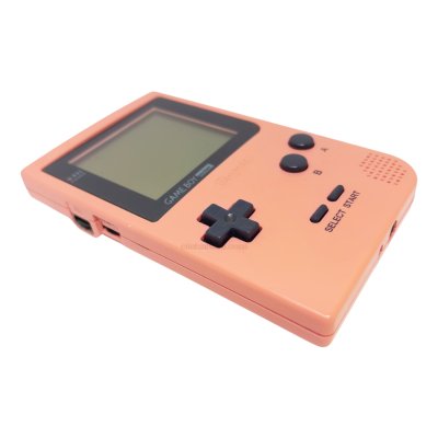 ゲームボーイポケット本体 (ピンク) 【ゲームボーイ】 / 各部詳細画像 コンディションチェック / ゲームボーイポケットConsole System for Game Boy - Detailed Condition Inspection
