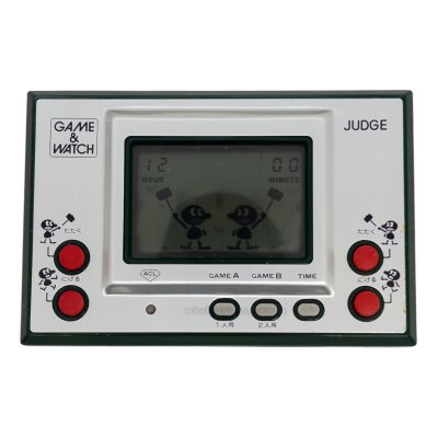 ジャッジ （JUDGE) ゲーム＆ウオッチ / 詳細画像 / Judge Game & Watch / Handheld LCD Game - Detailed Images