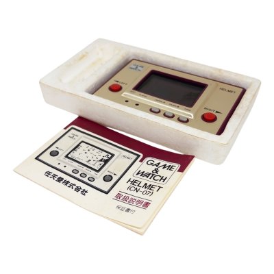 ヘルメット ゲーム＆ウオッチ / 詳細画像 / Helmet Game & Watch / Handheld LCD Game - Detailed Images