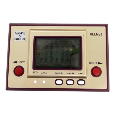 ヘルメット ゲーム＆ウオッチ / 詳細画像 / Helmet Game & Watch / Handheld LCD Game - Detailed Images