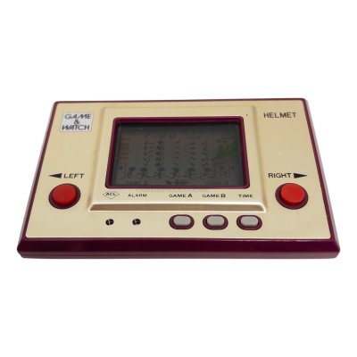 ヘルメット ゲーム＆ウオッチ / 詳細画像 / Helmet Game & Watch / Handheld LCD Game - Detailed Images