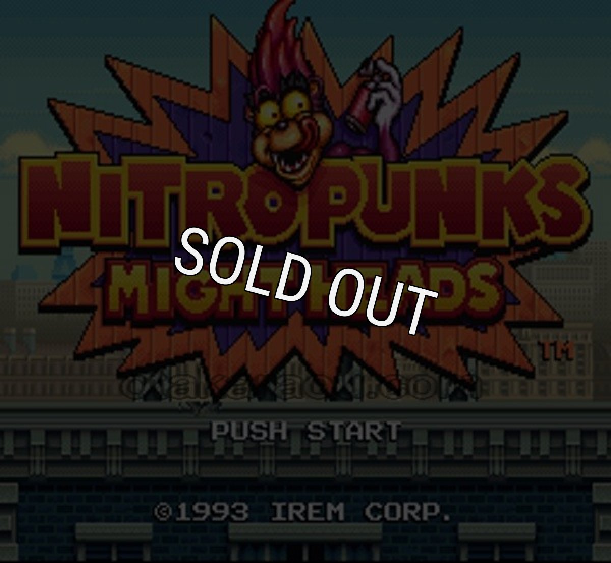 スーパーファミコンソフト画像 ニトロパンクス マイトヘッズ