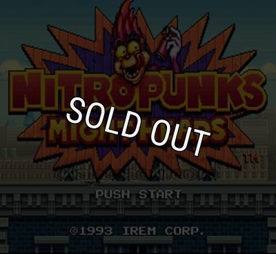 ニトロパンクス マイトヘッズ スーパーファミコンソフト ニトロパンクス マイトヘッズ｜スーパーファミコンを代表する人気