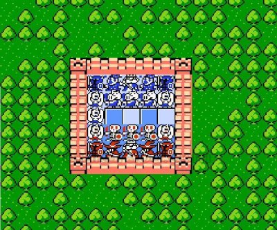 キャッスルクエスト ファミコンソフト / 起動確認済み プレイ画面 / Castle Quest Famicom Game Gameplay Screenshot