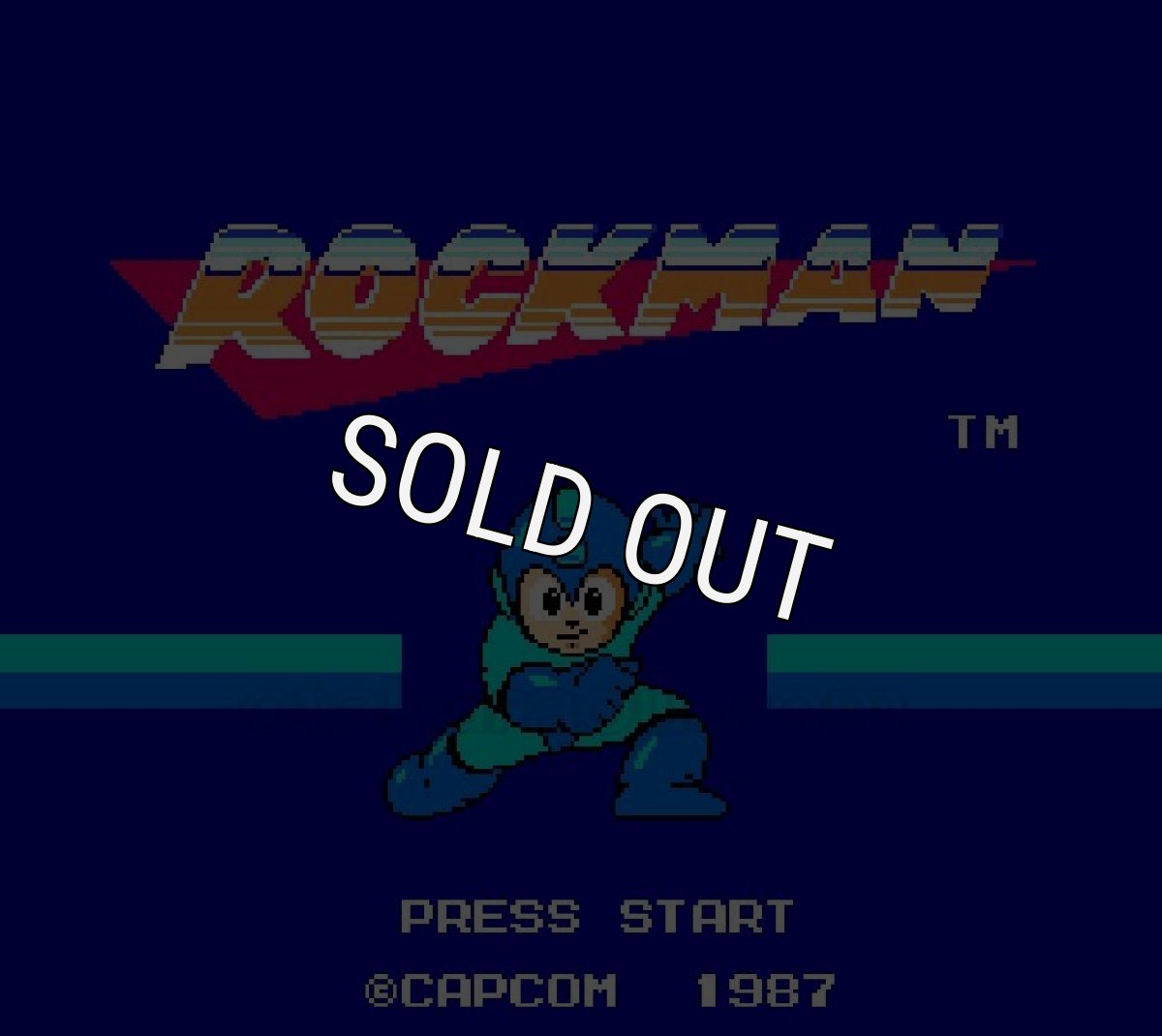 ファミコンソフト販売 ロックマン