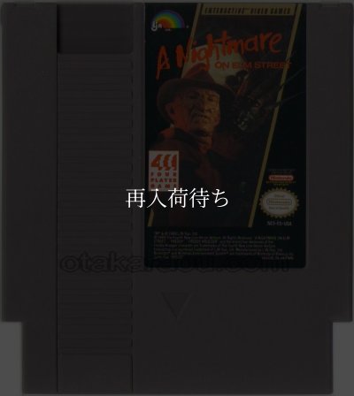 A Nightmare : ON ELM STREET NESソフト / 端子清掃済み 動作確認済み / A Nightmare : ON ELM STREET NES Game Tested & Working