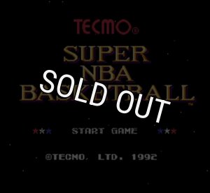 スーパーファミコンソフト テクモスーパーNBAバスケットボール