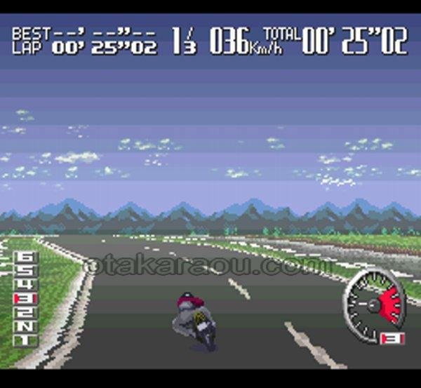 スーファミソフト名作 峠・伝説 最速バトル