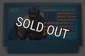 ファミコンソフト販売 アメリカンフットボール・販売 ゲーム買取
