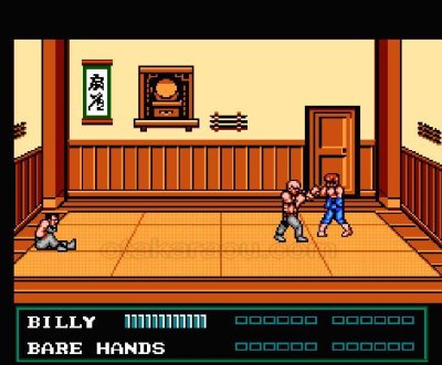 双截龍III（ダブルドラゴン3） ファミコンソフト / 起動確認済み プレイ画面 / 双截龍III Famicom Game Gameplay Screenshot