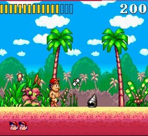 スーファミ名作 高橋名人の大冒険島