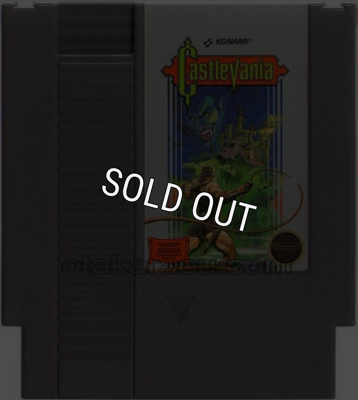 NESソフト 販売 Castlevania（悪魔城ドラキュラ）