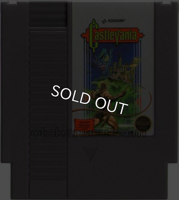 NESソフト 販売 Castlevania（悪魔城ドラキュラ）