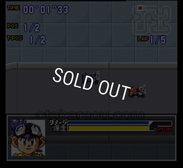 スーパーファミコン中古 ミニ四駆 レッツ&ゴー!! POWER WGP2