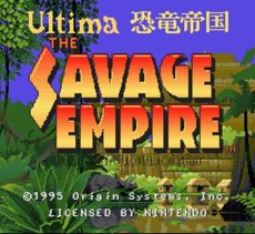 スーパーファミコンソフト ウルティマ 恐竜帝国